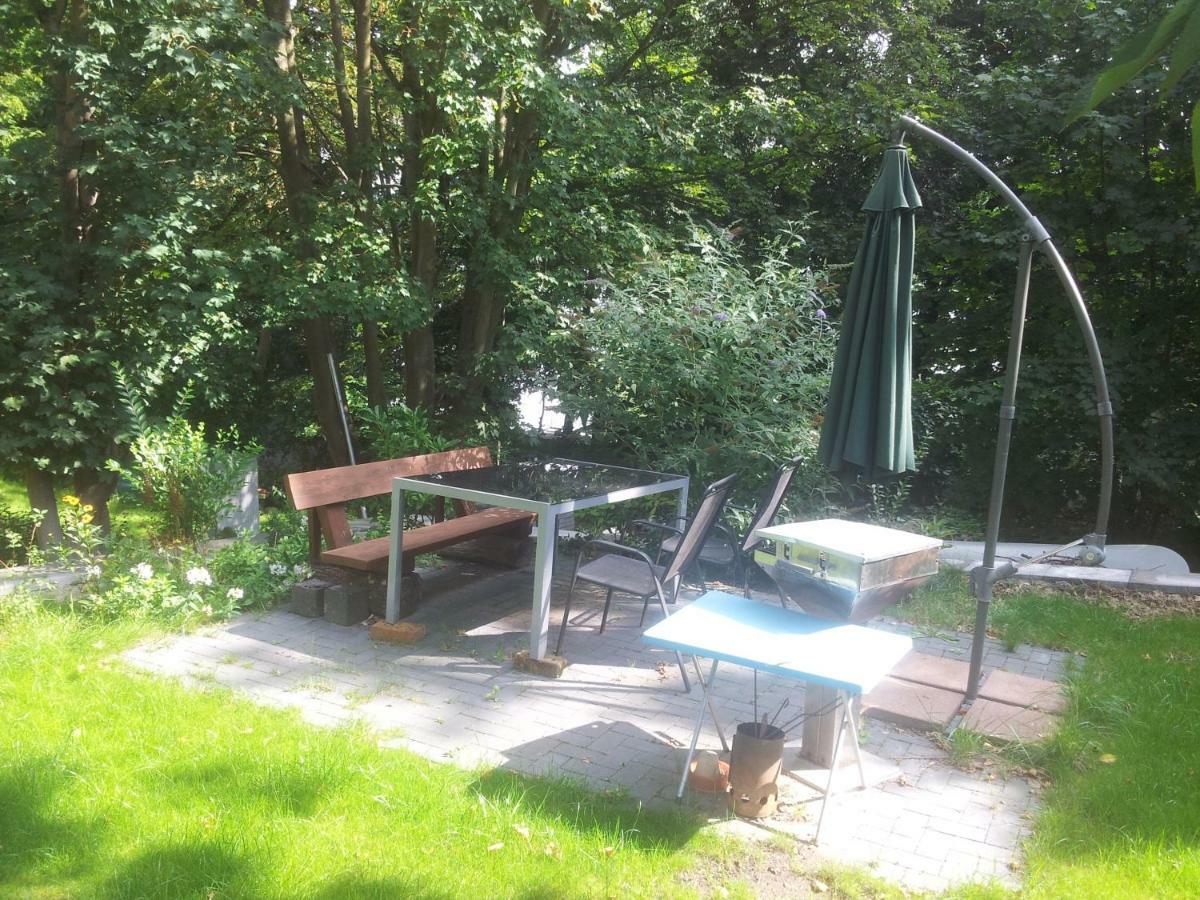 Fewo 1 Waren Mueritz - Haus Buchen Am Tiefwarensee - 1 Zi Zewnętrze zdjęcie
